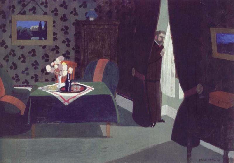 Felix Vallotton Waiting oil painting picture